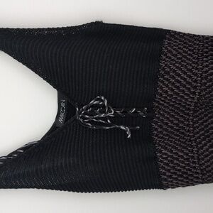 Marc Cain Mesh Knit Cotton/Silk Blend Midi Tank Dress Size N4 (US Size 10)